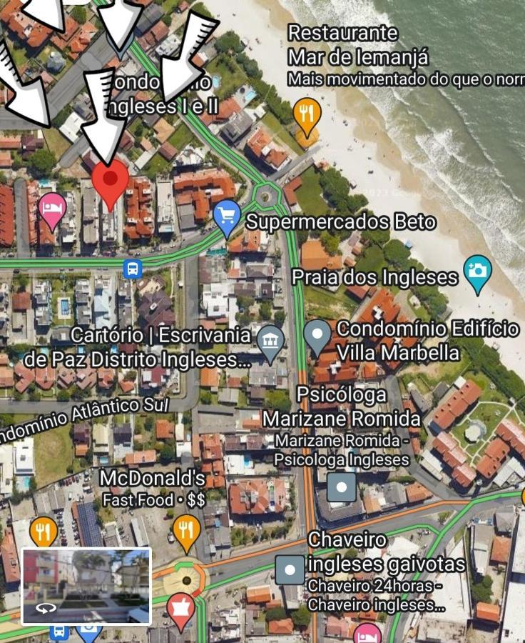 FlorianópolisApartamento 50Mts Praia Dos Ingleses公寓 外观 照片